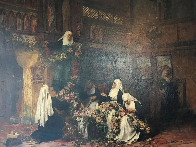 1845-Marcus Grønvold - Viaggio di studio in Italia del 1882 - Myren Gård, Kristiansand, Norvegia